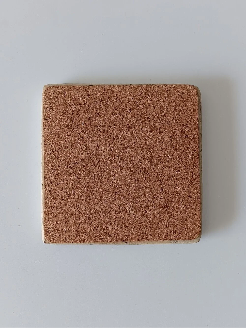 London England Marble Coaster Cork Back 3.5